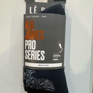 Le Bent Kai Jones Pro Series Light Cushion Snow Sock - Large